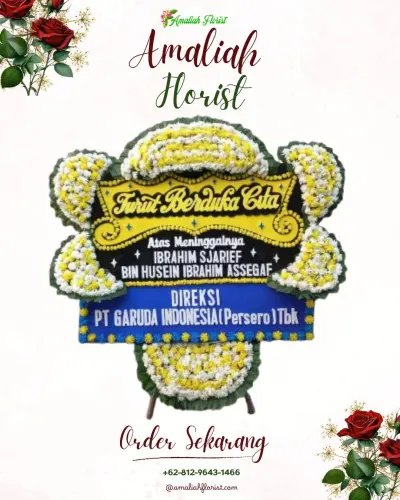 Papan Bunga Duka di Procot